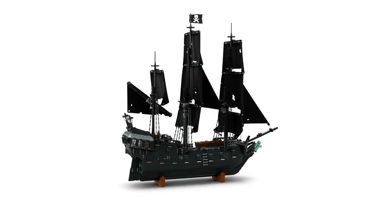 LEGO ICONS 10365 Captain Jack Sparrow's Pirate Ship (The Black Pearl)