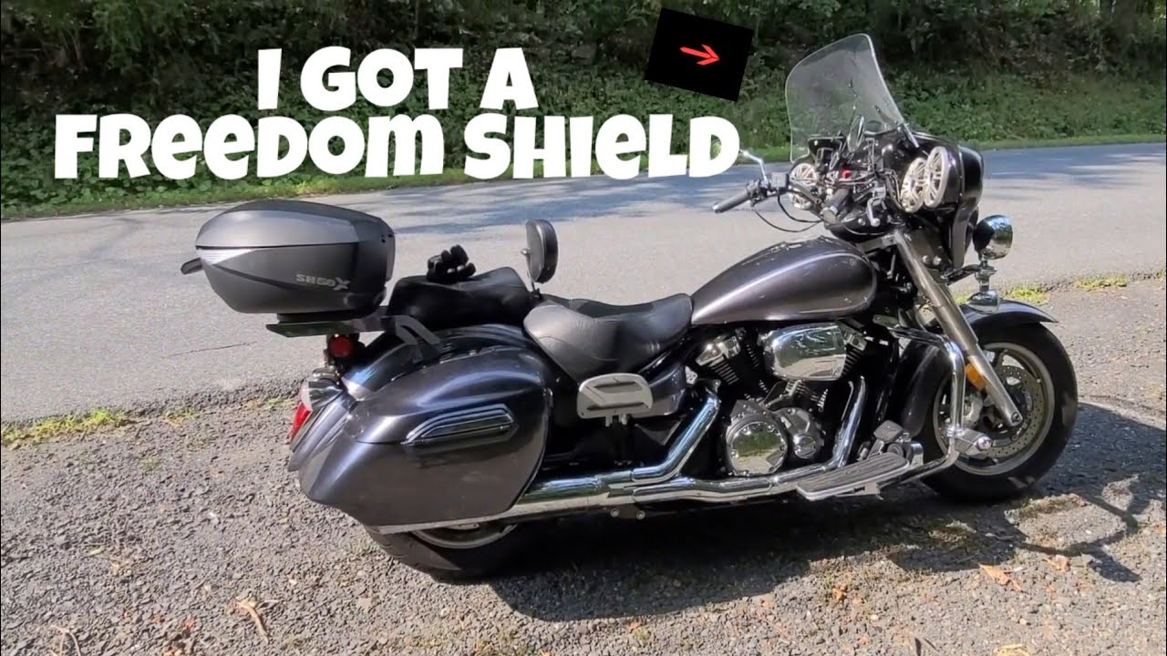 I put a Freedom shield on my Reckless Fairing | and home stuff