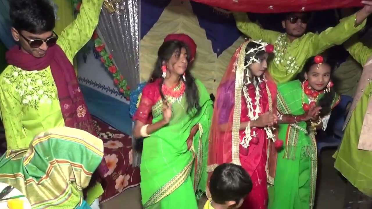 নাসরিনের গায়ে হলুদ 