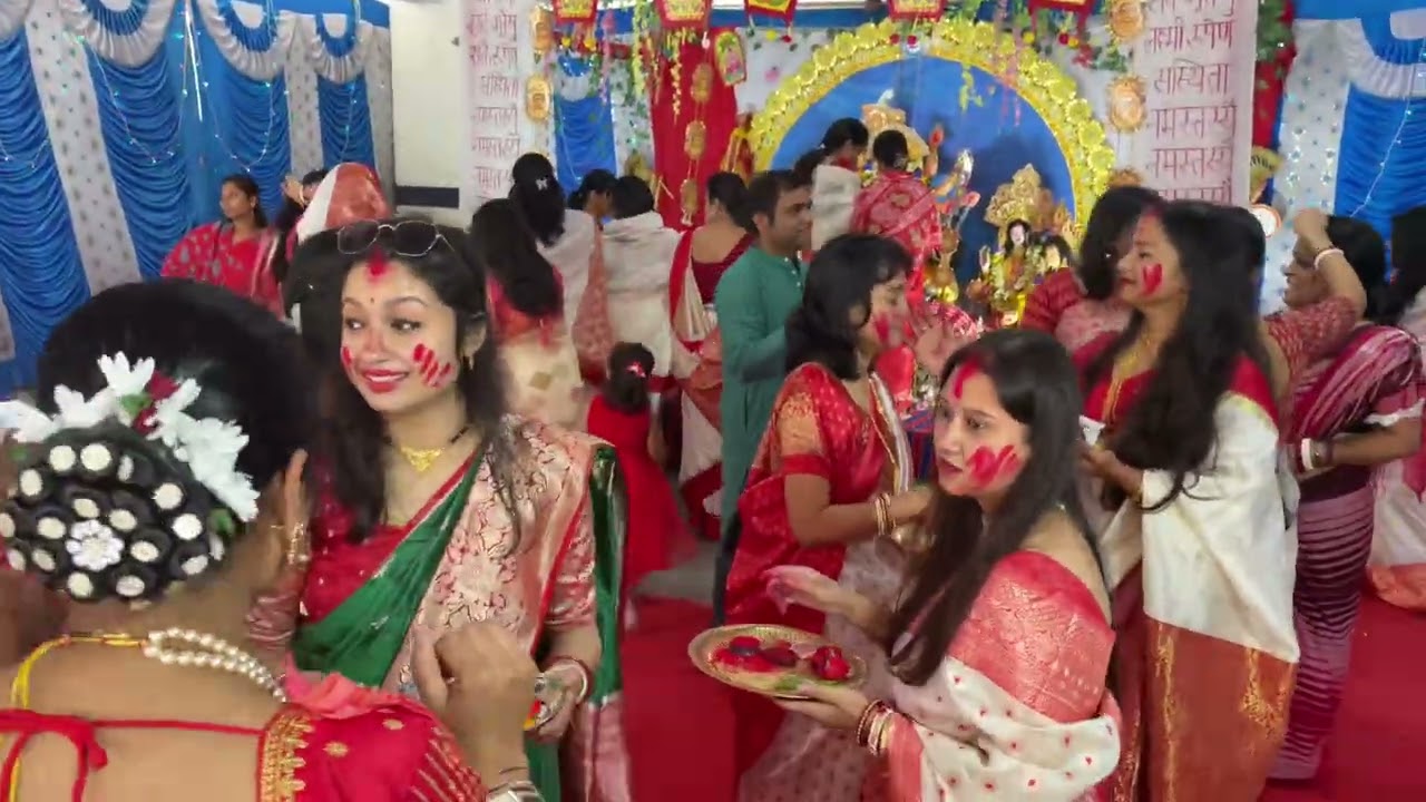 Sindoor Khela - Durga pooja 2025