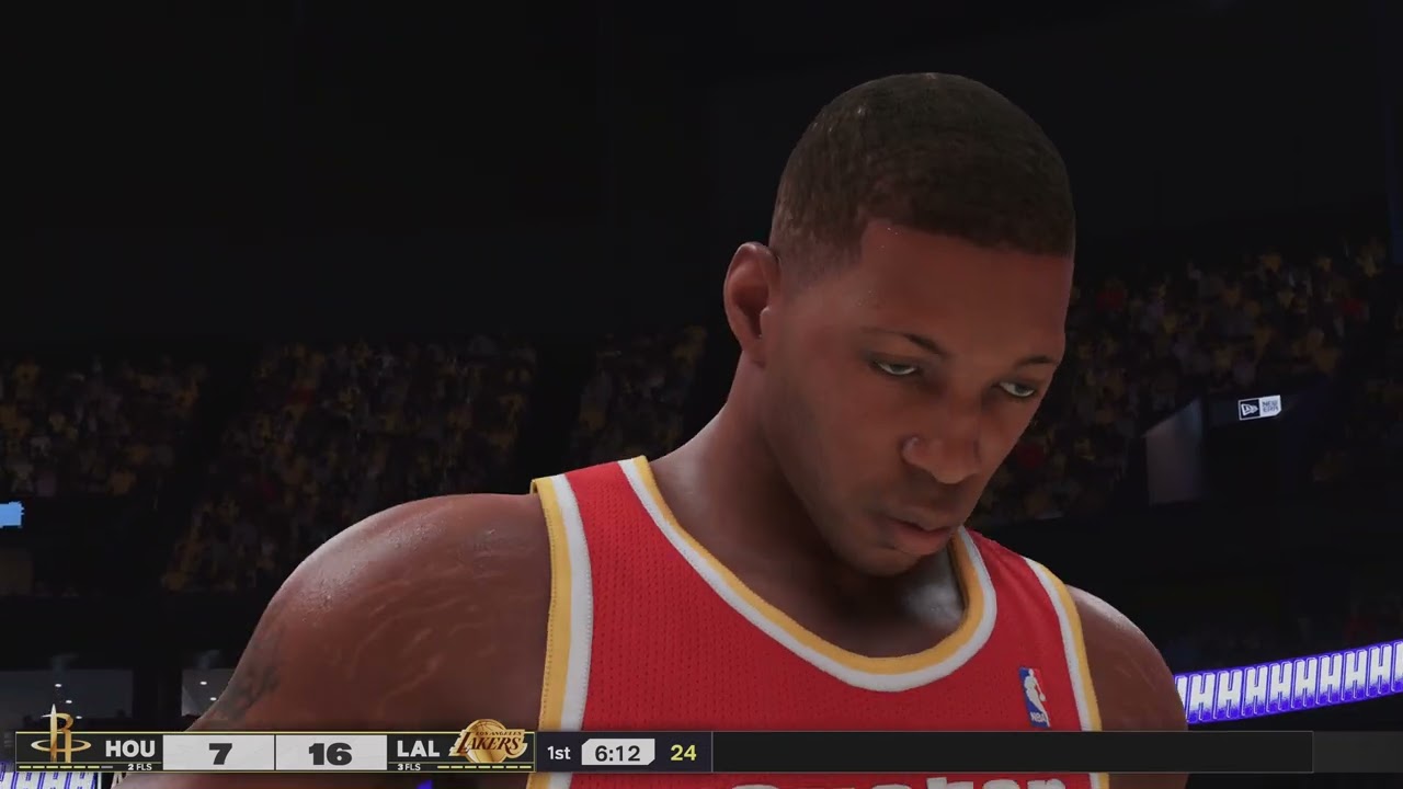 【2K25 NBA】All Time Houston Rockets vs All Time Los Angeles Lakers