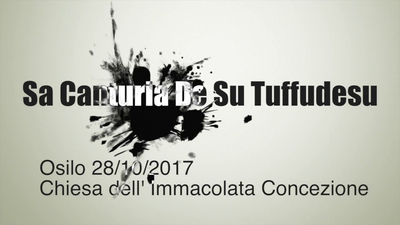 Sa Cantoria De Su Tuffudesu