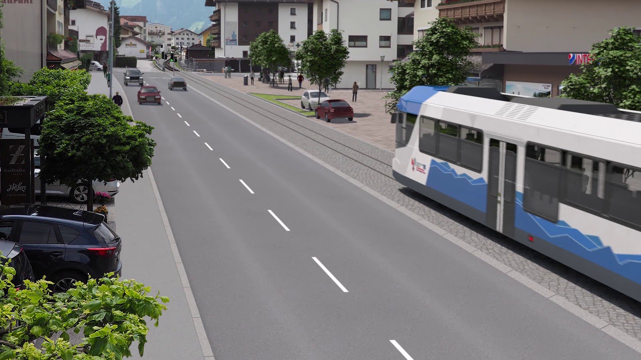 Die neue Zillertalbahn: Visualisierung Gesamtprojekt