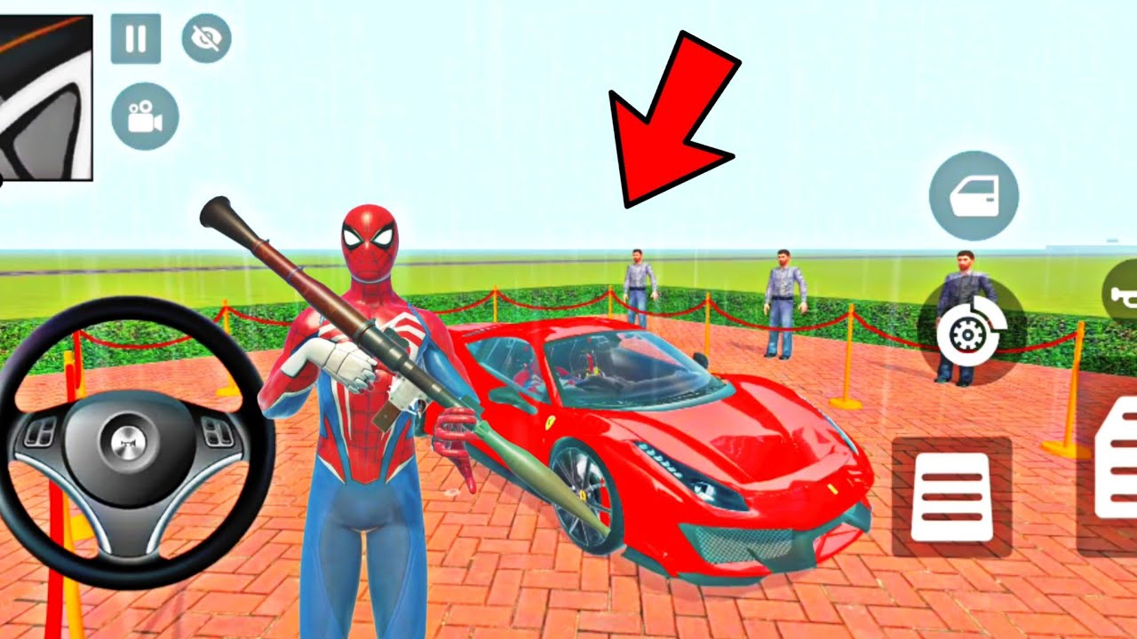 🤑Indian Thift Auto Simulator🤩Indian Showroom Purchase😲Modified Franklin Big Wheel Bike & Car 🥳Game 