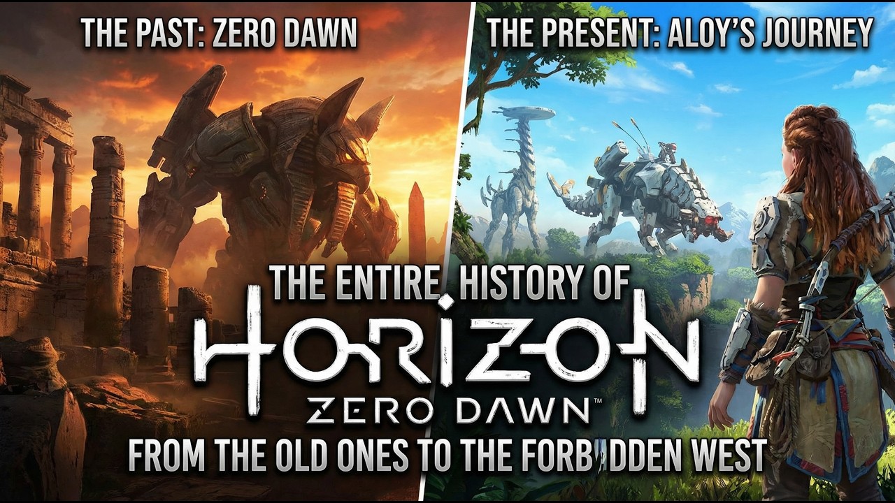 Horizon Zero Dawn Lore To Sleep To | Complete Story of Aloy & The Machines