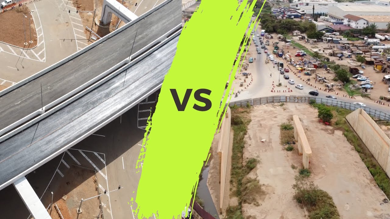 Beautiful Tema Motorway Interchange & Her Ugly Sisters