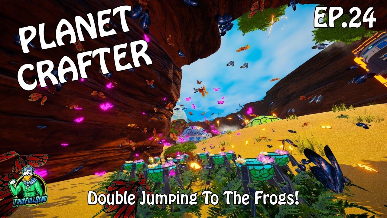 Double Jumping Straight To The Frogs - Planet Crafter