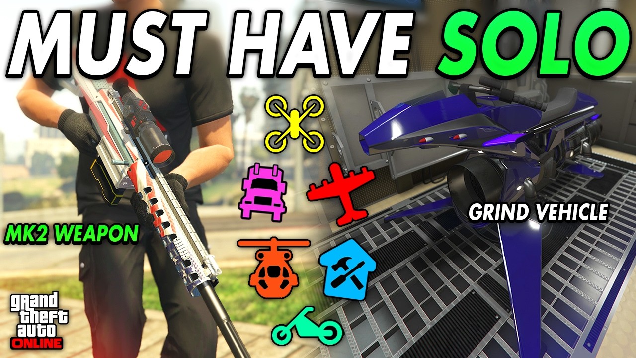 Must Have Items Every GTA Online Solo Player NEEDS in 2025! (Updated)