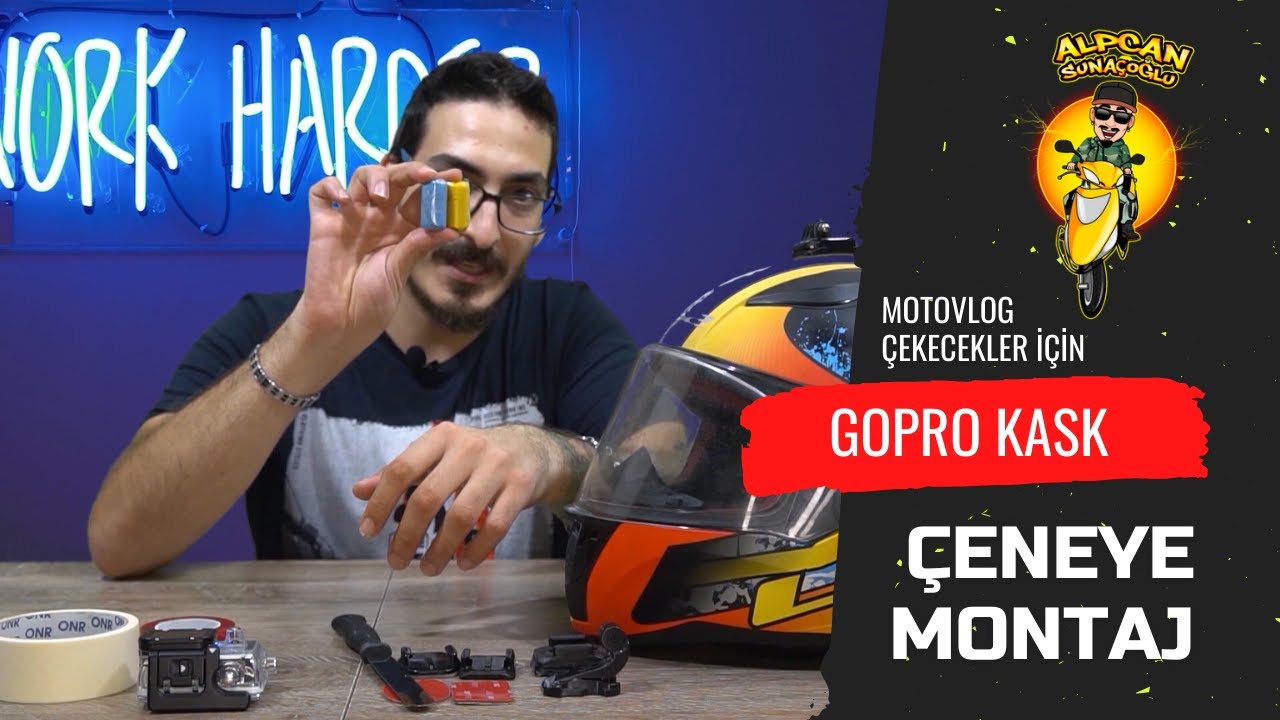 Gopro Kask Montajı