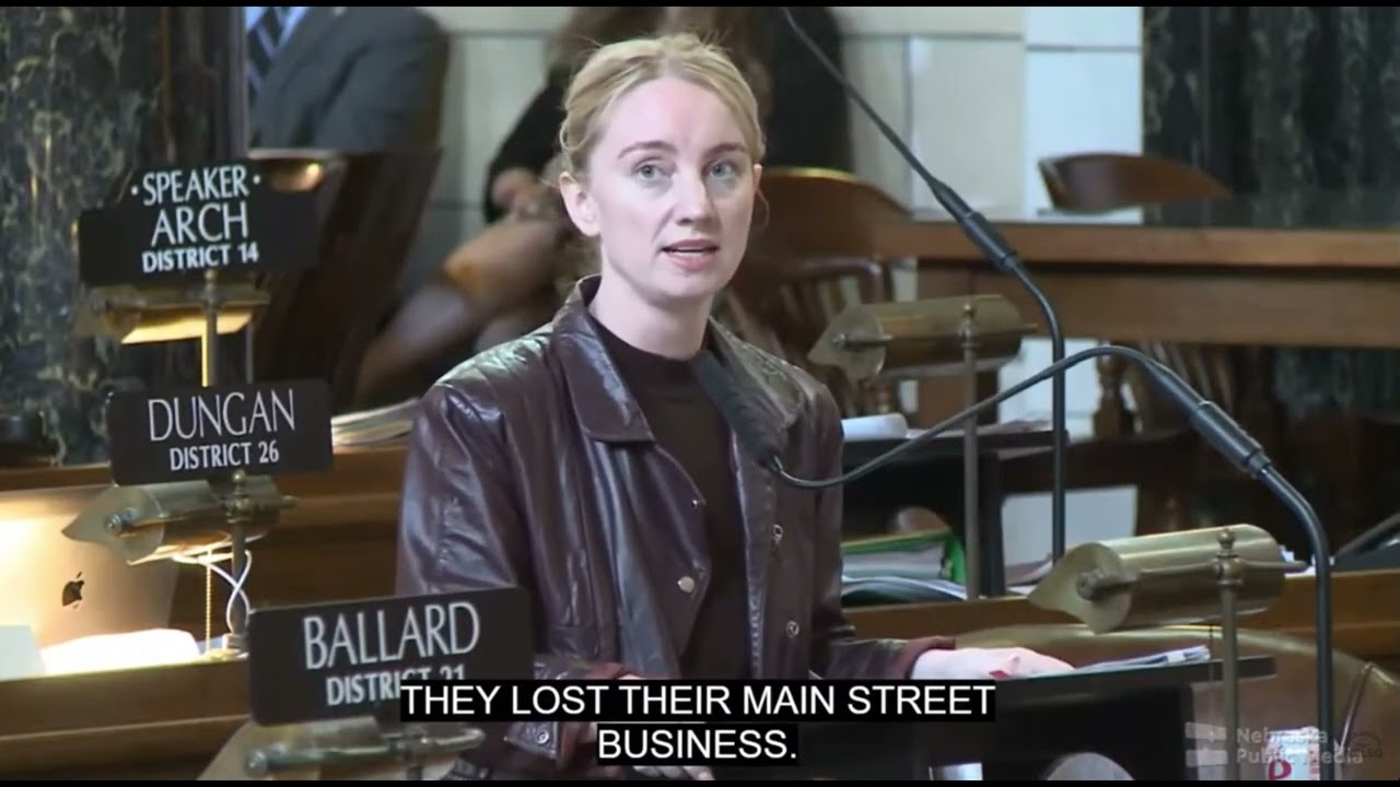 Senator Megan Hunt on the Impact of Digital Advertising Tax on Small Businesses