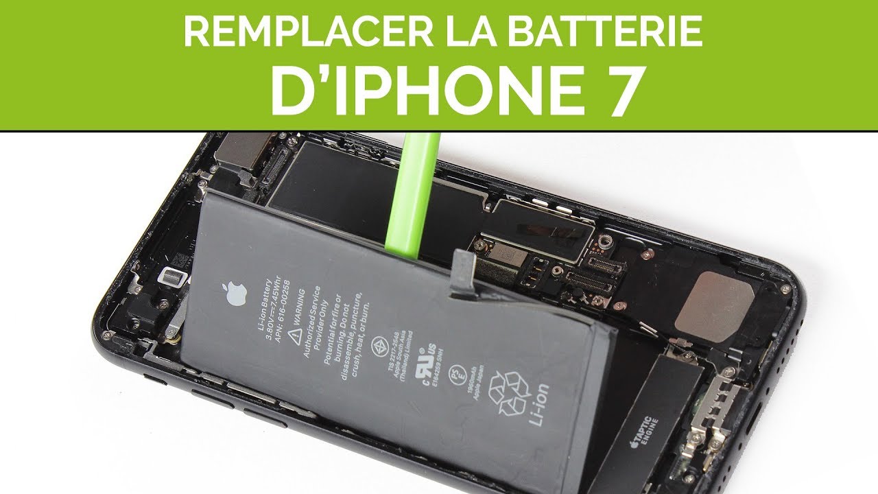 Comment remplacer la batterie iphone 7. By SOSav