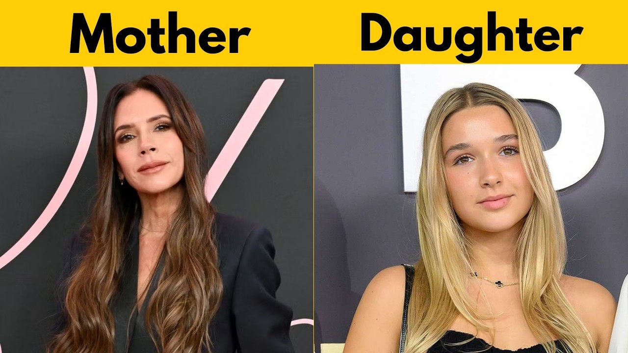 30 Famous Hollywood Pop Stars women And Their  Daughters (part 2)