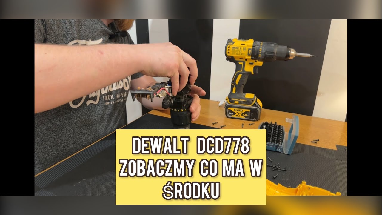 Rozkręcamy Dewalt dcd778 😱😱😱