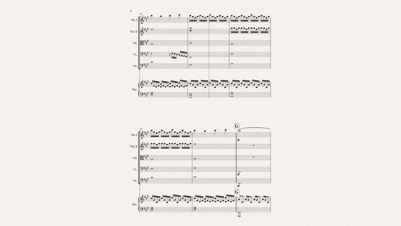 Ludovico Einaudi - Experience for Piano and String Quintet