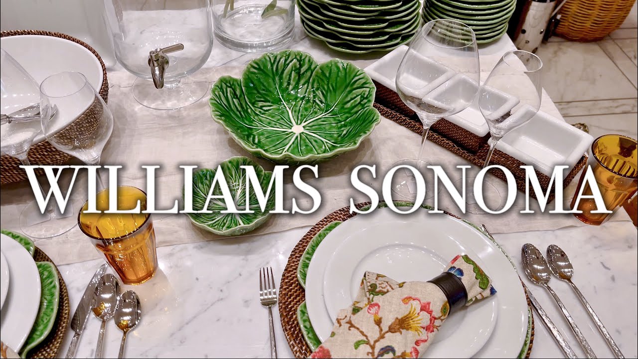 WILLIAMS SONOMA (2024 Spring/Summer Home Collection)