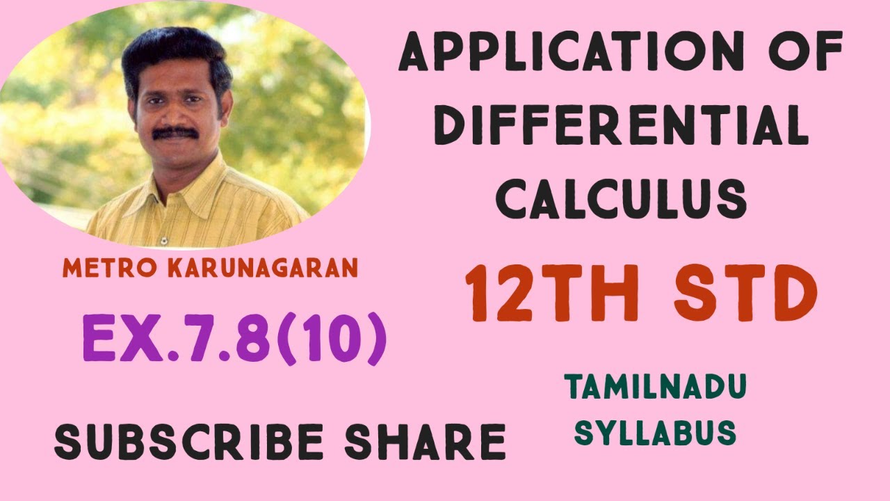 12th Std Maths Ex.7.8(10) A manufacturer wants to design an open box having a square base and surfac