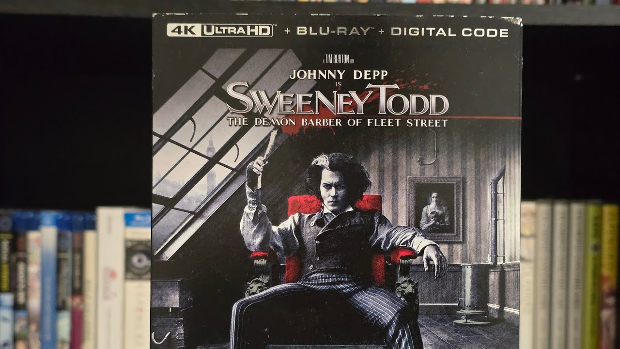 Sweeney Todd the Demon Barber of Fleet Street 4K unboxing