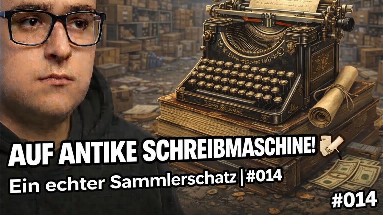 DIE ANTIKE SCHREIBMASCHINE! ⌨️📜 Ein echter Sammlerschatz | #014 