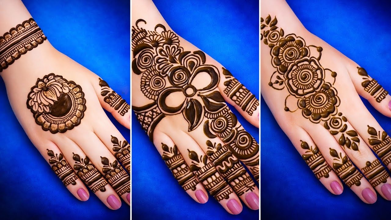 Eid 🌙 special mehndi designs | New stylish back hand mehndi designs 