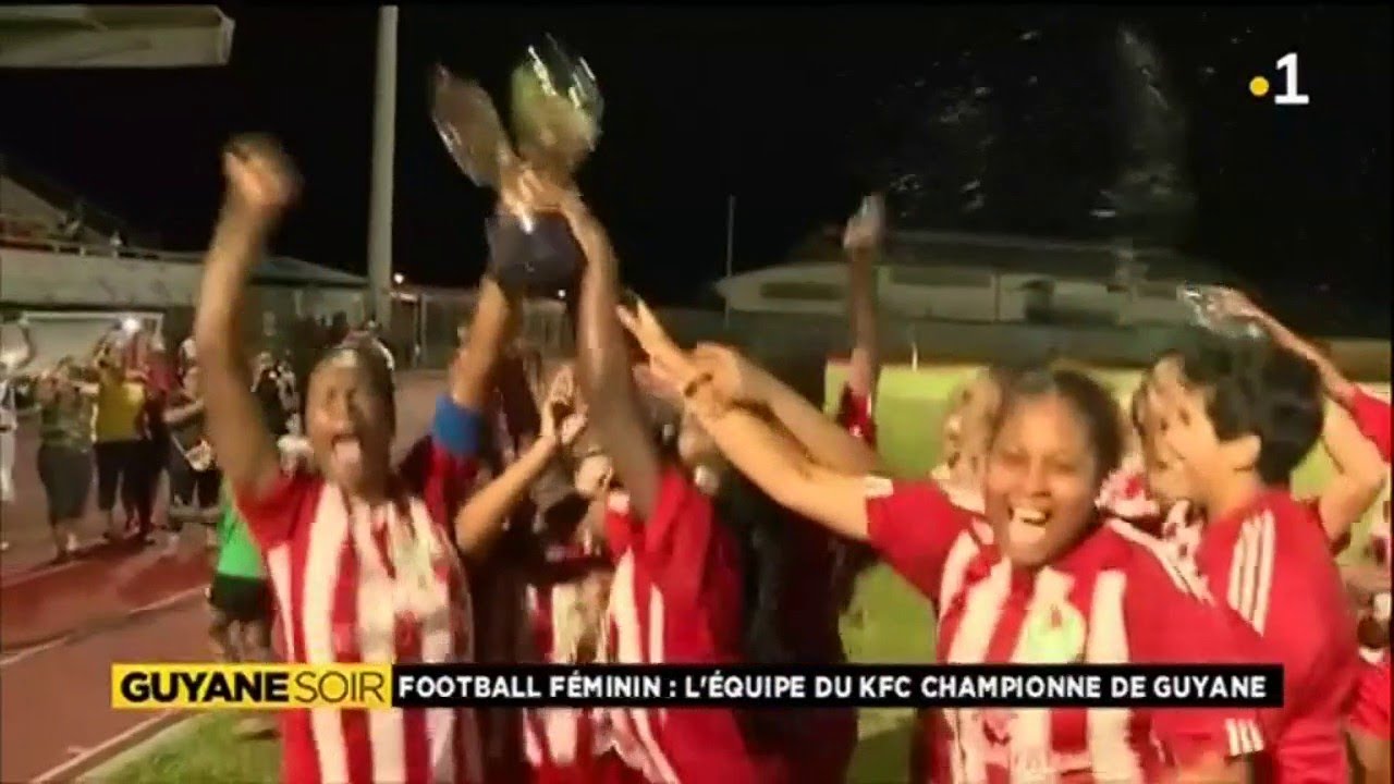 Football féminin: L'équipe du Kfc championne de Guyane.