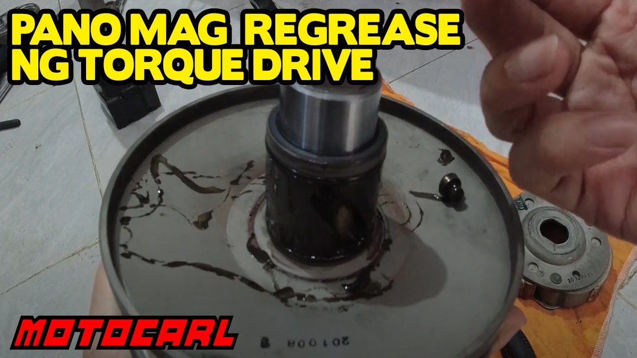 Pano baklasin at i regrease ang torque drive