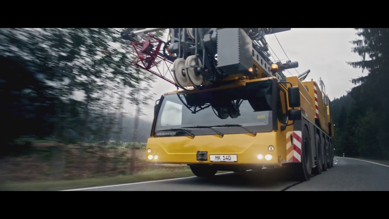 Liebherr - MK mobile construction cranes - building the future.