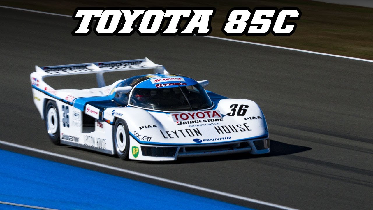TOYOTA'S first Group C car | 85C with 500hp Celica 4 cyl. Turbo engine | Le Mans 2022