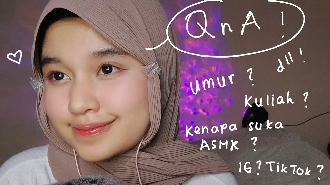 ASMR QnA | jawab pertanyaan kalian 💗