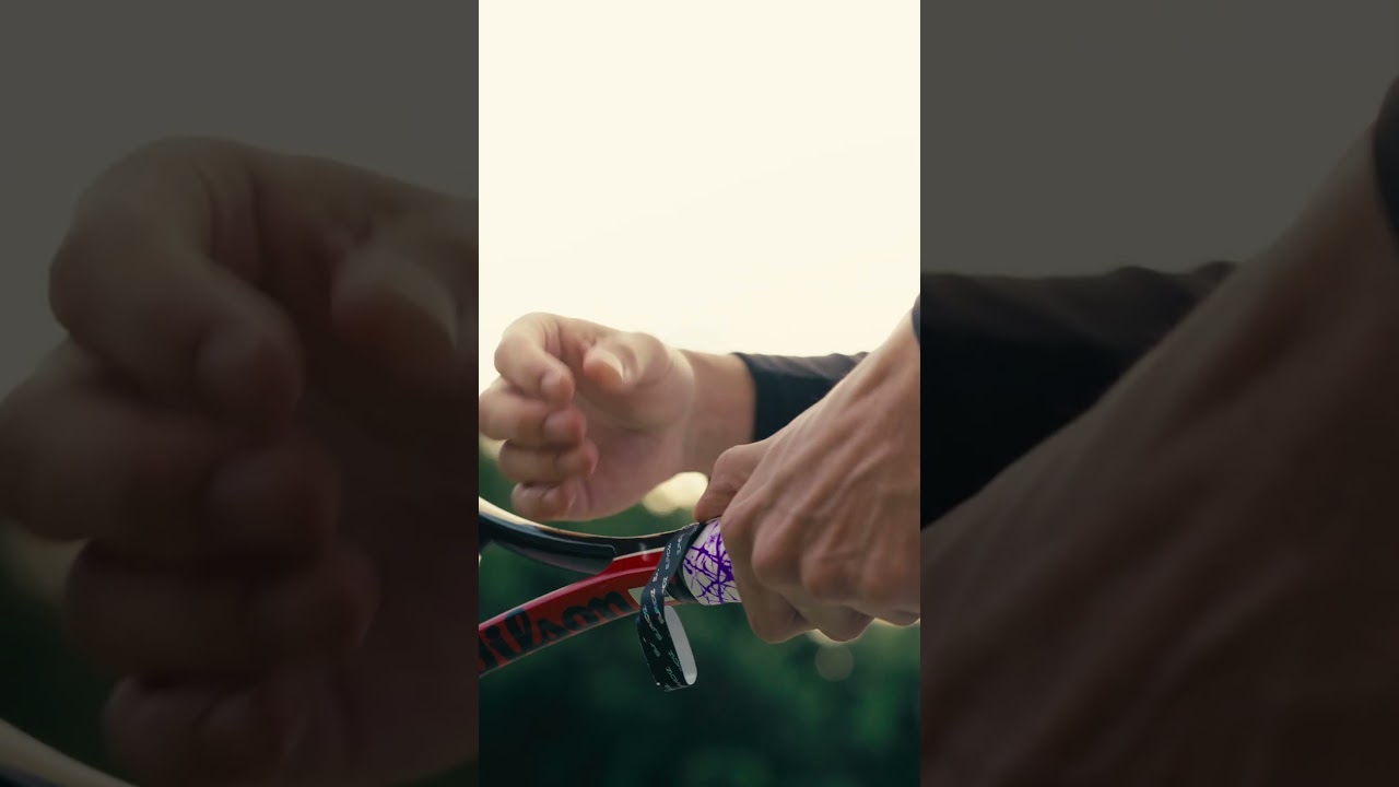 Splat Purple on your Racket | Tennis Supacaz
