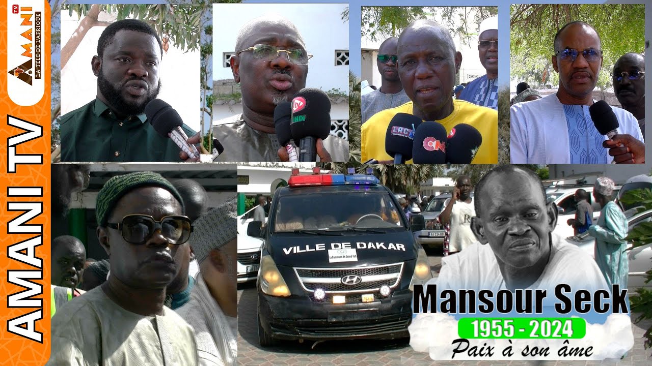 Les Adieux de la communauté à Mansour Seck: le 