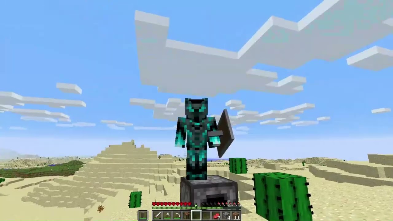 getting OP armor in my hardcore world