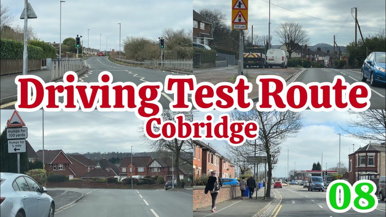 Driving Test Route 08 | Cobridge | Stoke-on-Trent | 2025