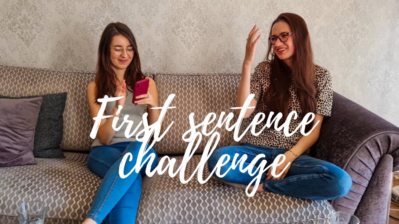 1️⃣ FIRST SENTENCE CHALLENGE z Anią @book stories ✨