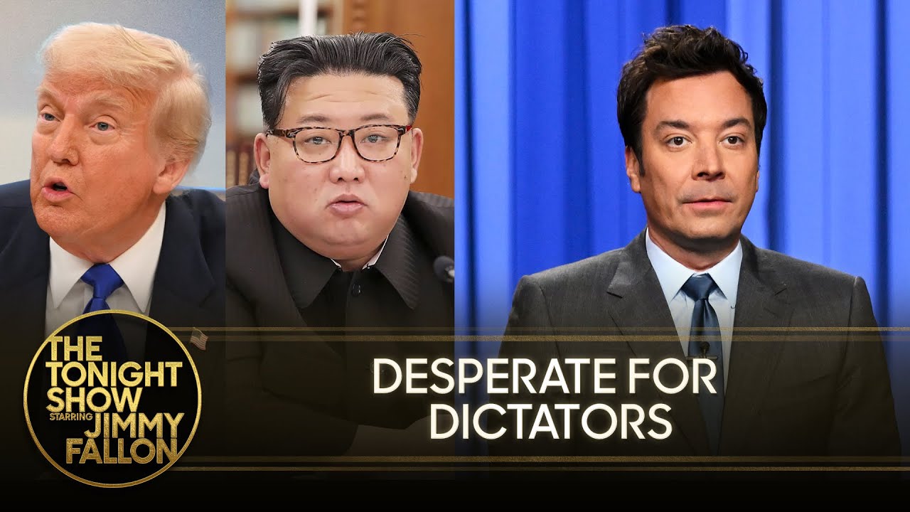 Trump Is Desperate to Meet with Kim Jong Un, Elon's AI Grokipedia Leans Far-Right | The Tonight Show