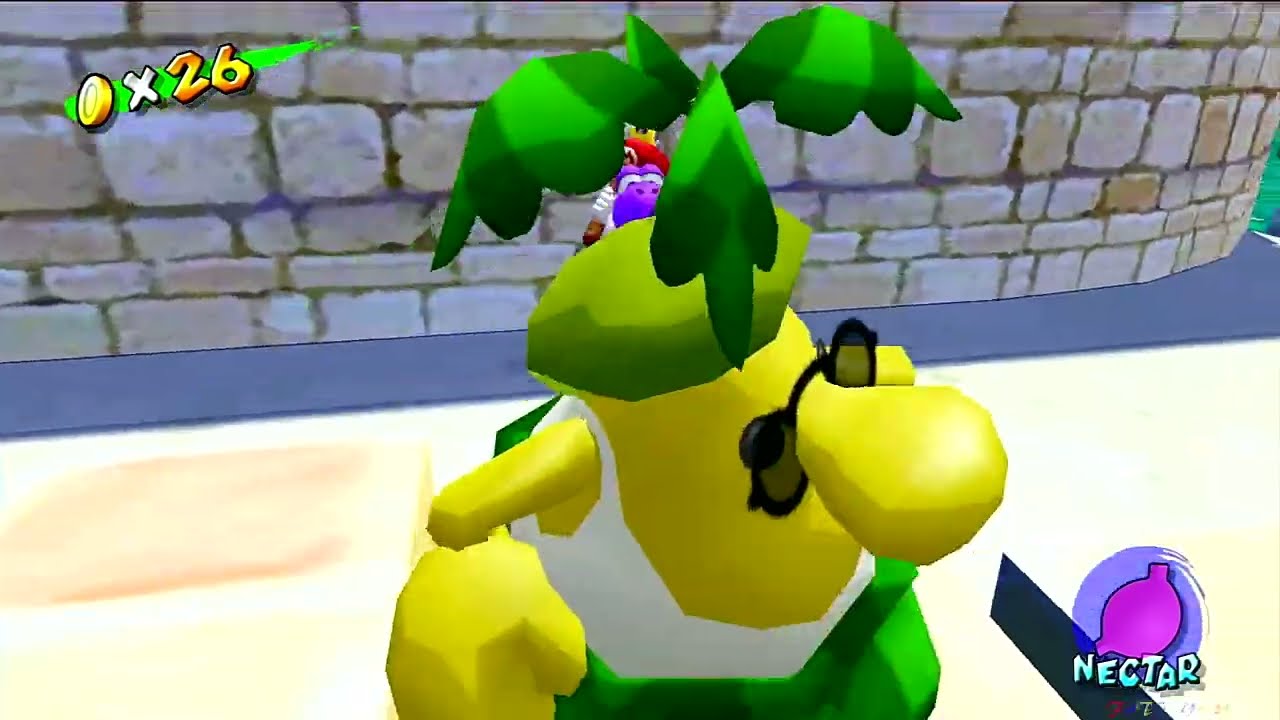 Super Mario Sunshine (3D All-Stars)  Port Ricco - 30 pièces bleues
