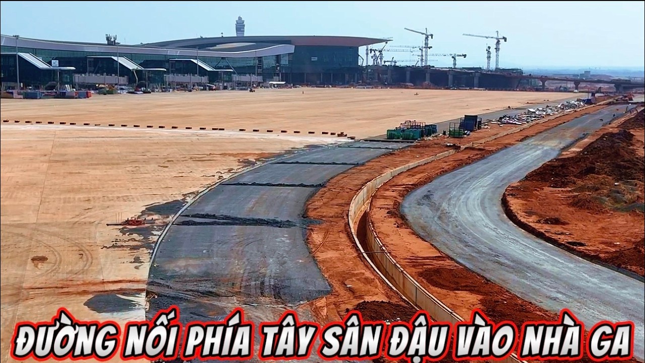CHÍNH THỨC THẢM NHỰA LỀ SÂN ĐẬU TÀU BAY PHÍA TÂY