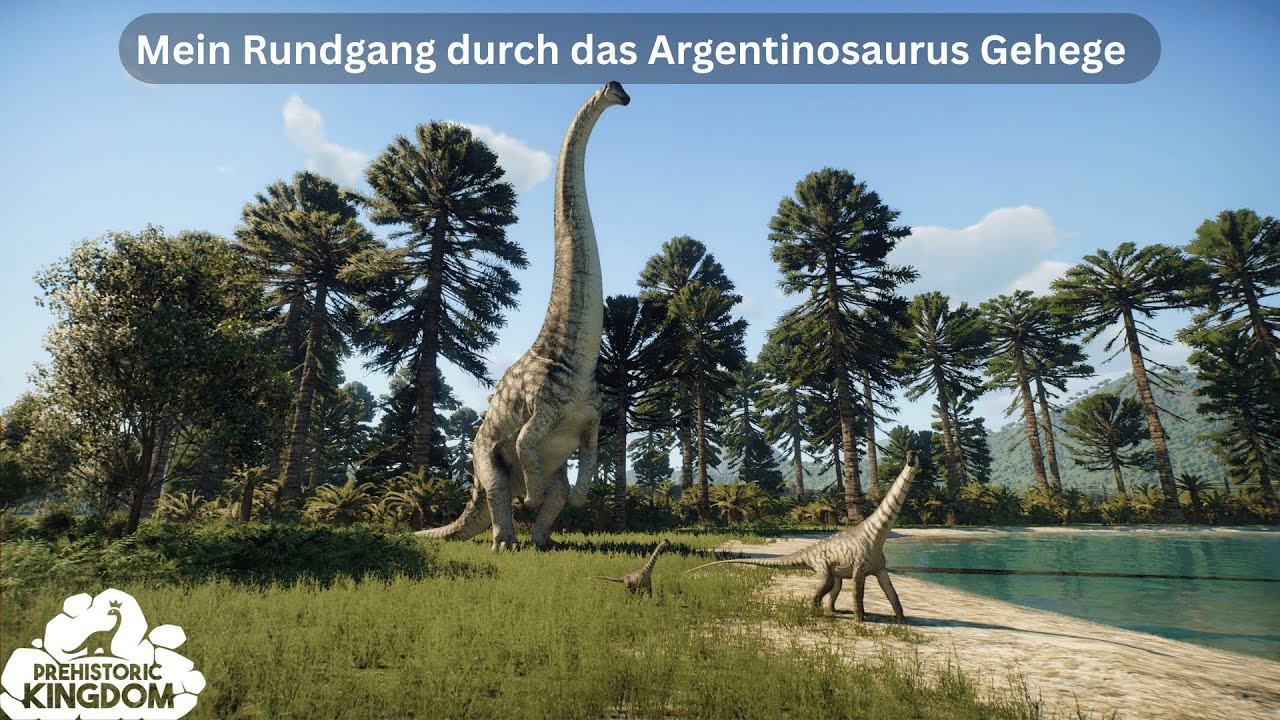 Mein Rundgang durch das Argentinosaurus Gehege | Prehistoric Kingdom
