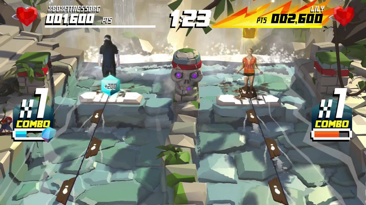 Waterfall Jump - Shape Up - Xbox Fitness