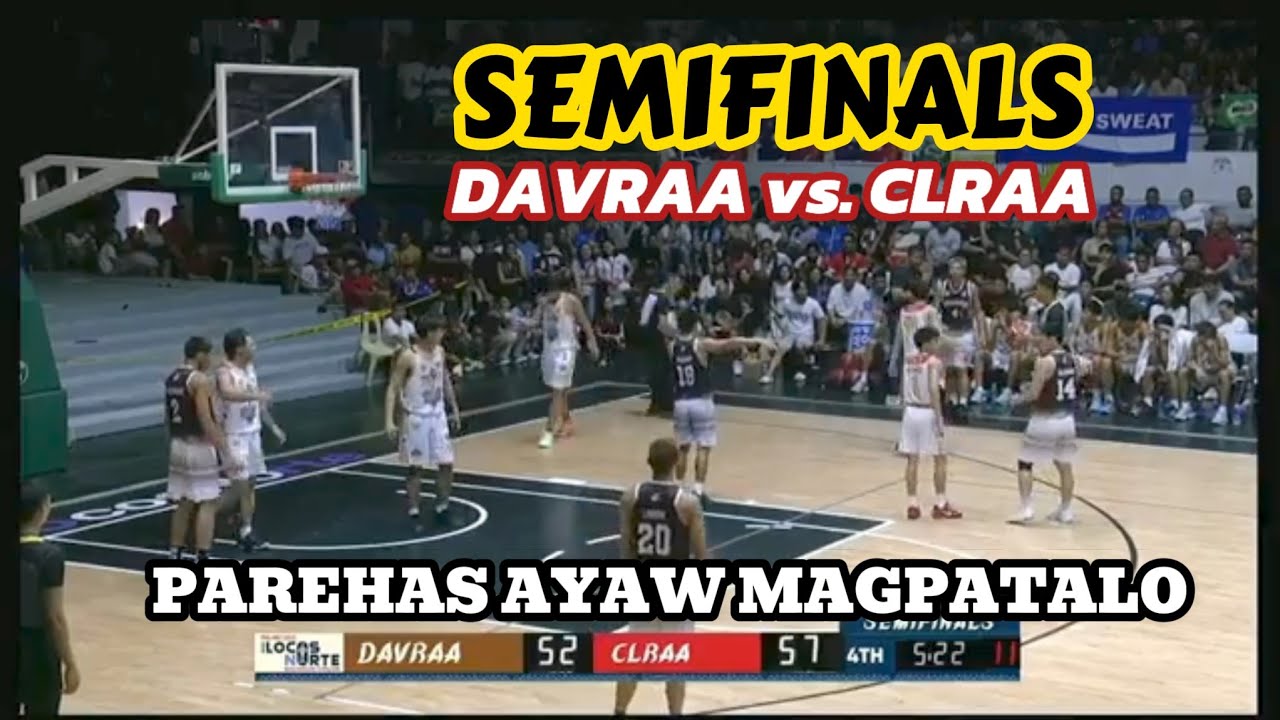 DAVRAA vs. CLRAA | SEMIFINALS PALARONG PAMBANSA 2025 #basketball #sport #palarongpambansa