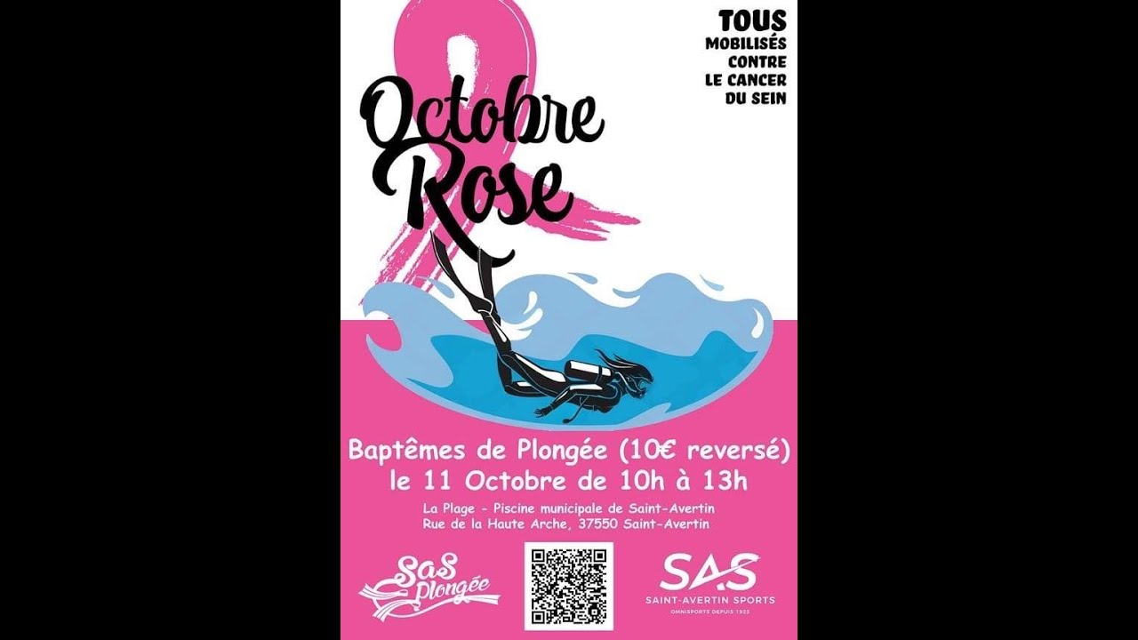 Octobre Rose 2025 Baptêmes plongée