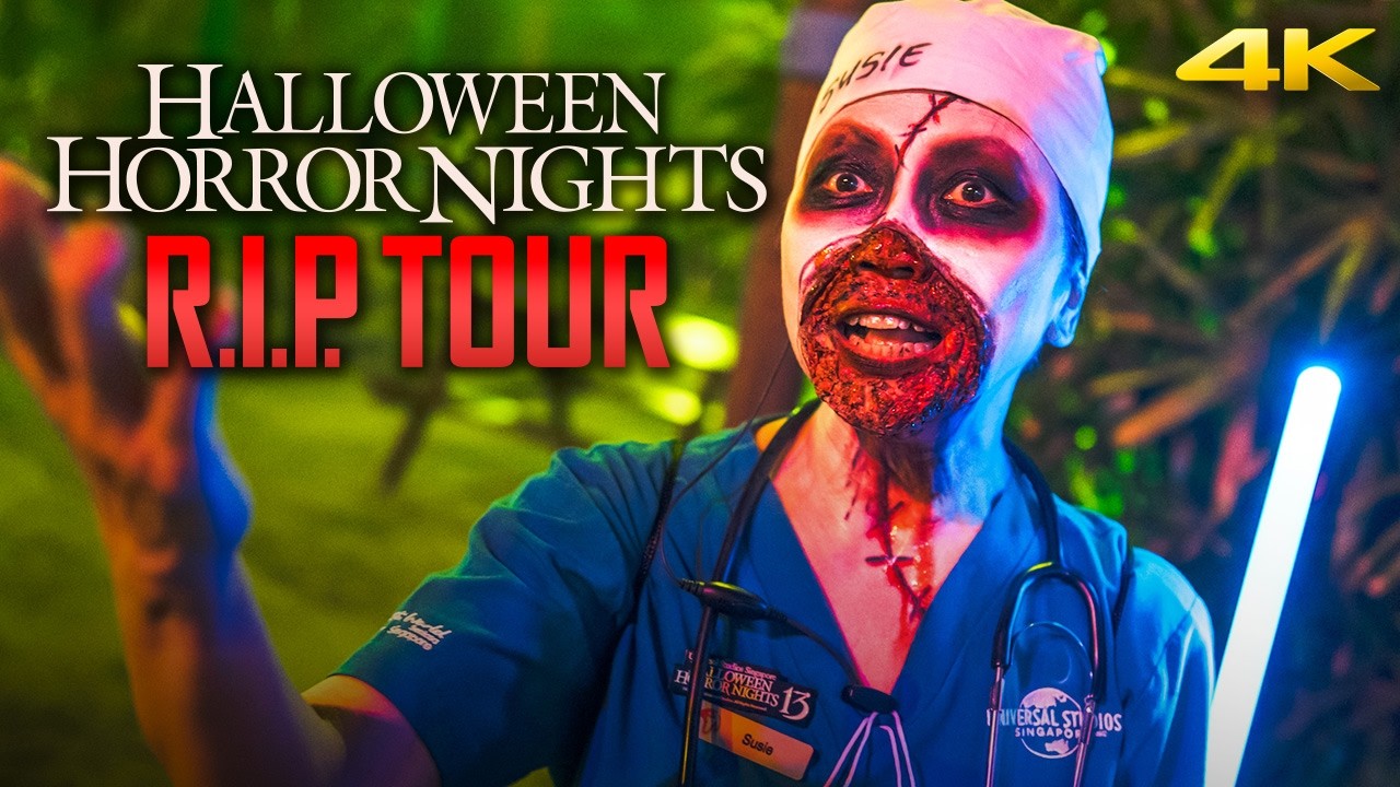 HHN13 RIP TOUR в Universal Studios Singapore's Halloween Horror Nights 13