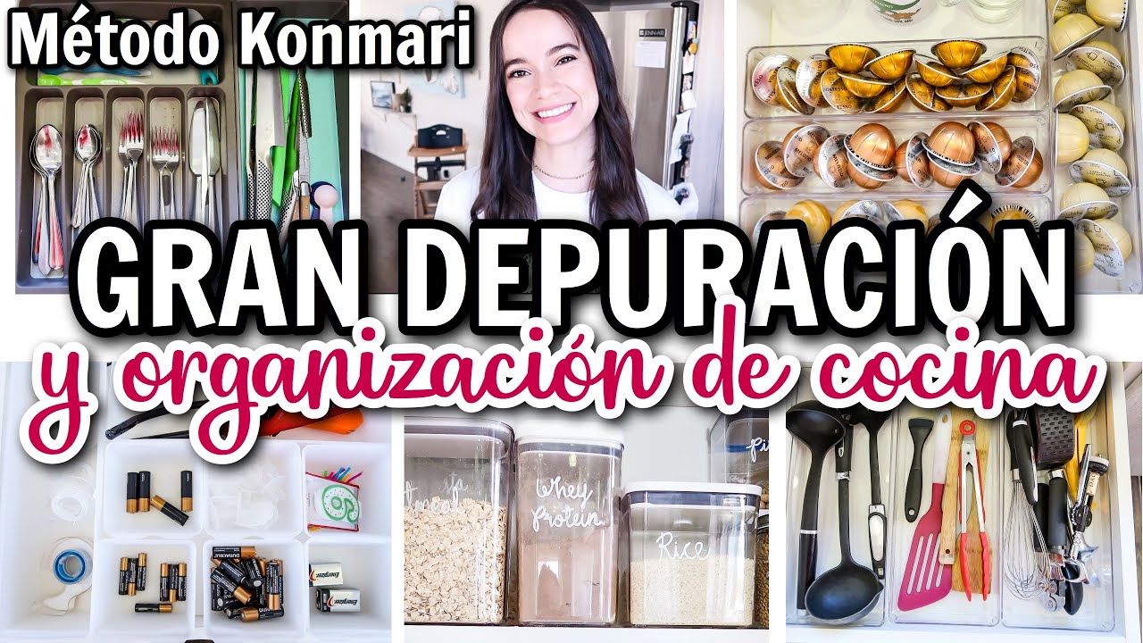 ORGANIZACIÓN DE COCINA | GRAN DEPURACIÓN CON EL MÉTODO KONMARI | ALEJANDRA C MALDONADO