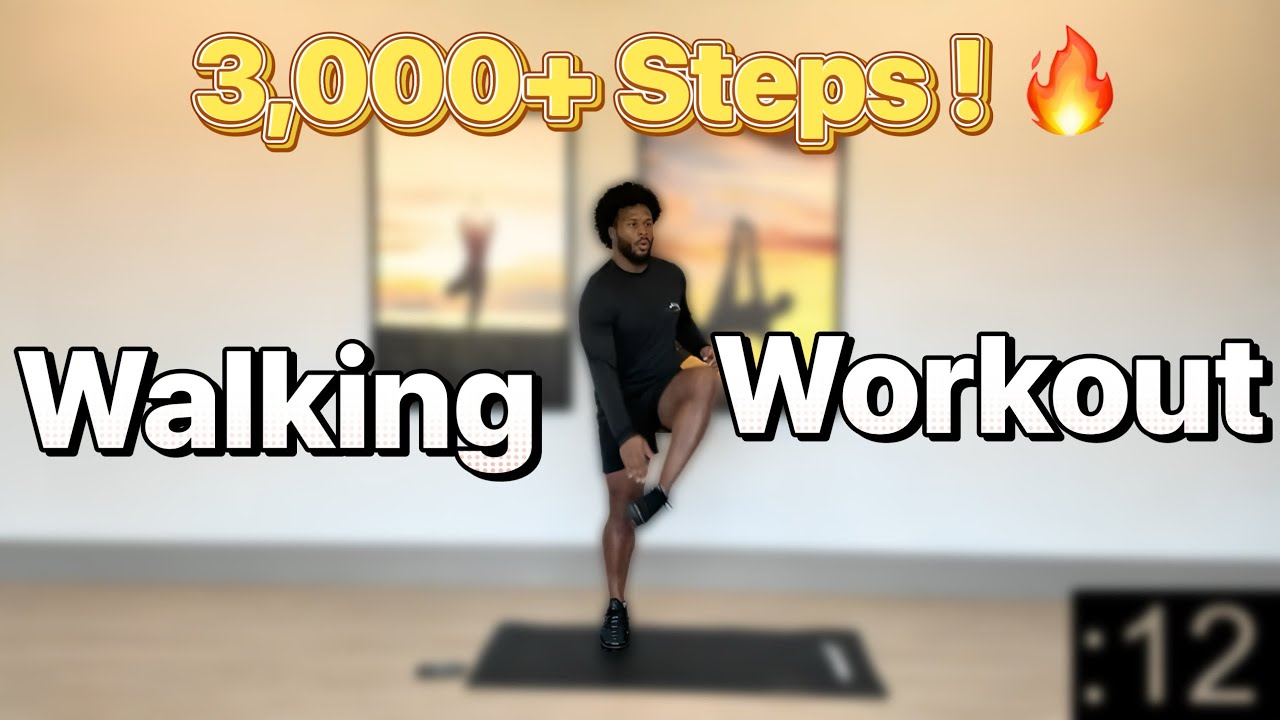 24-Minute Walking Fat Loss Workout | Fat Loss & Boost Energy