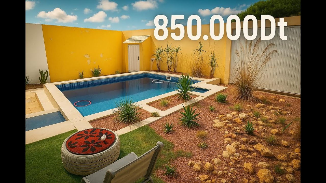  ڤيلا جميلة في موقع ممتاز🏡🌲une belle villa à vendre avec piscine 🌊