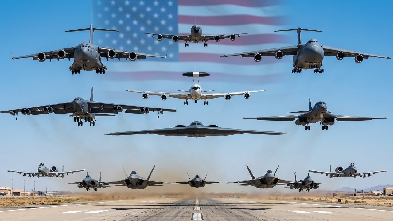 Top Military Aircraft of the U.S. Air Force That Shape Modern Air Power