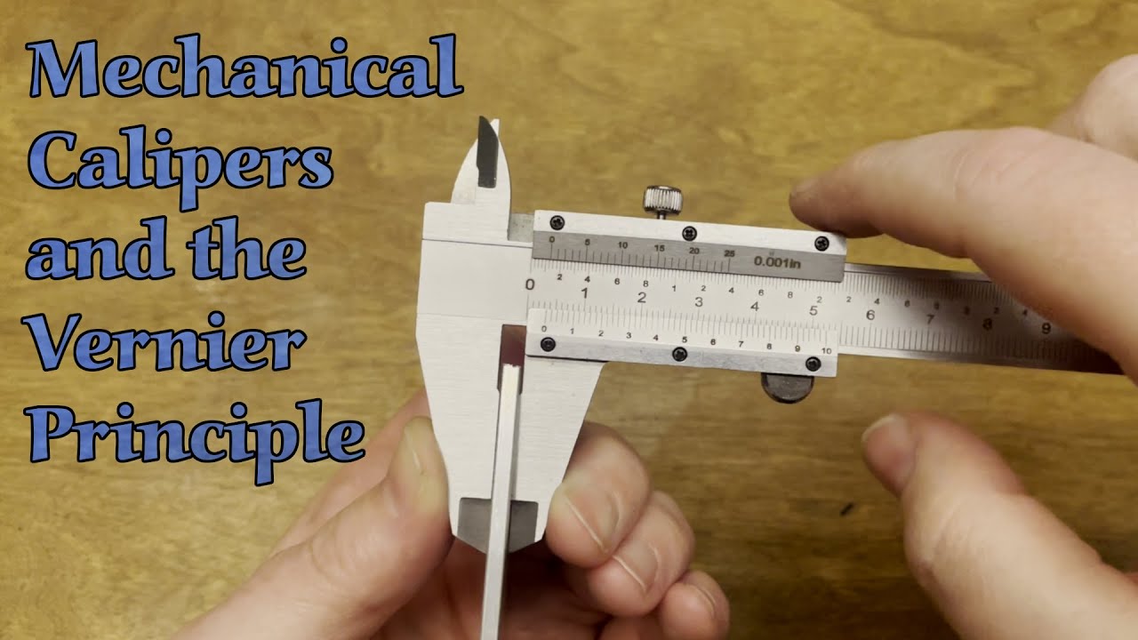 Mechanical Calipers and the Vernier Principle