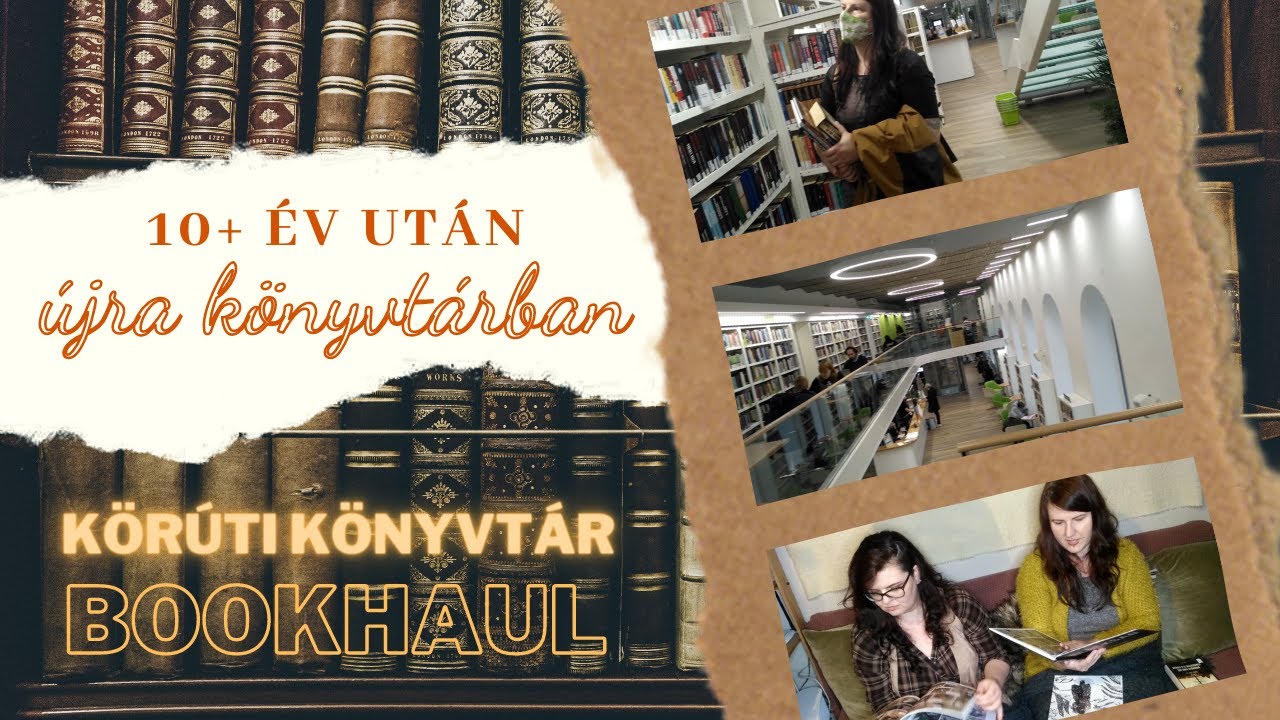 10+ év után újra könyvtárban | beiratkozás és bookhaul | pontosvesszőparipa