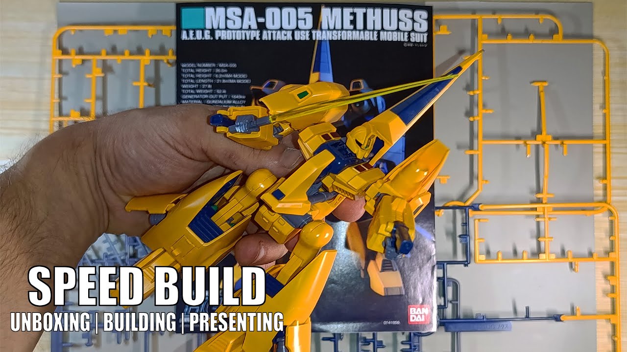 MSA-005 METHUSS HG 1/144 | SPEED BUILD | BANDAI