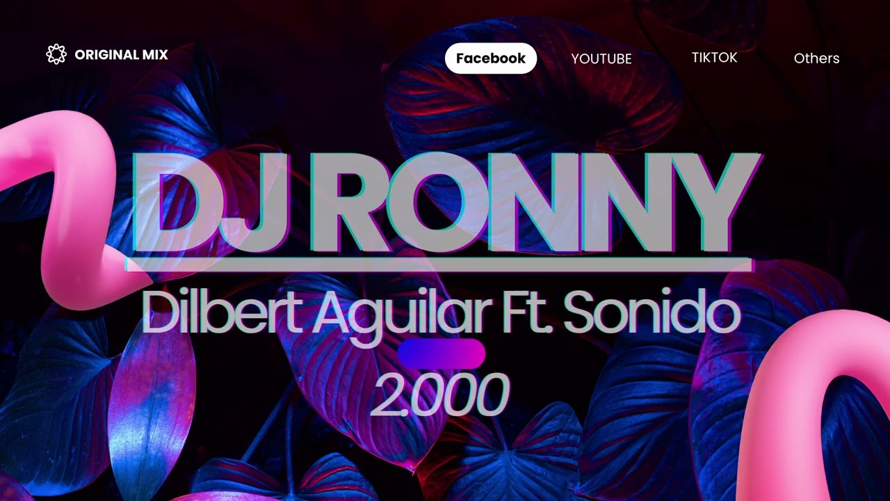 Original Mix Extended Tecno cumbia  Dilbert Aguilar - Ay amor-Sonido 2000 Darte un Beso DJ Ronny