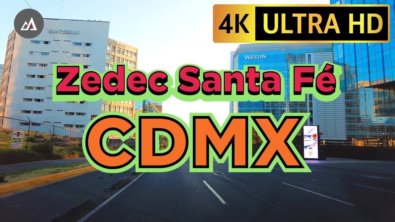 🇲🇽 #4k Manejando por Santa F&eacute; Zedec  #CDMX #lofi #music #santafe